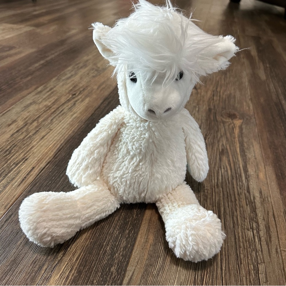 Llama Lou floppy stuffed plush animal Manhattan Toy Soft plushie toy baby lovey